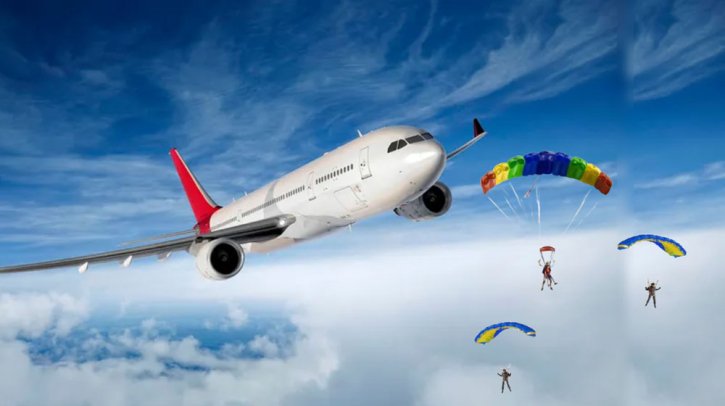 বিমান যাত্রীদের কেন প্যারাসুট দেওয়া হয় না?