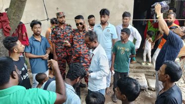 নারায়ণগঞ্জে গ্যাস লাইন বিস্ফোরণে এক পরিবারের ৫ জন দগ্ধ